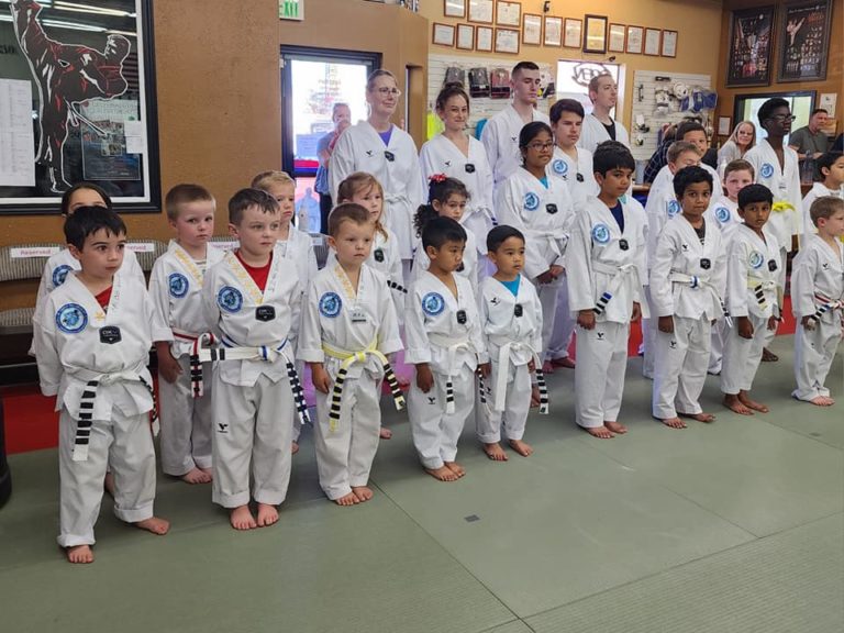Tiny Taigons preschool Taekwondo class in Lake Stevens